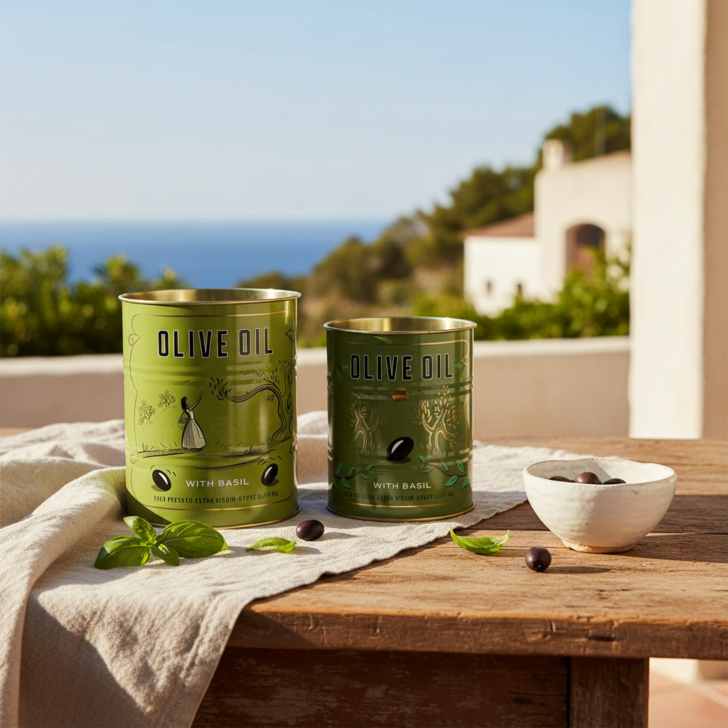 Medium storage tins (set of 2) - Grove Olive Oil