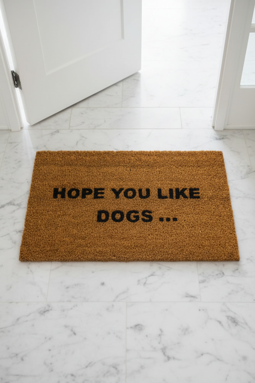 Hope You Like Dogs Doormat