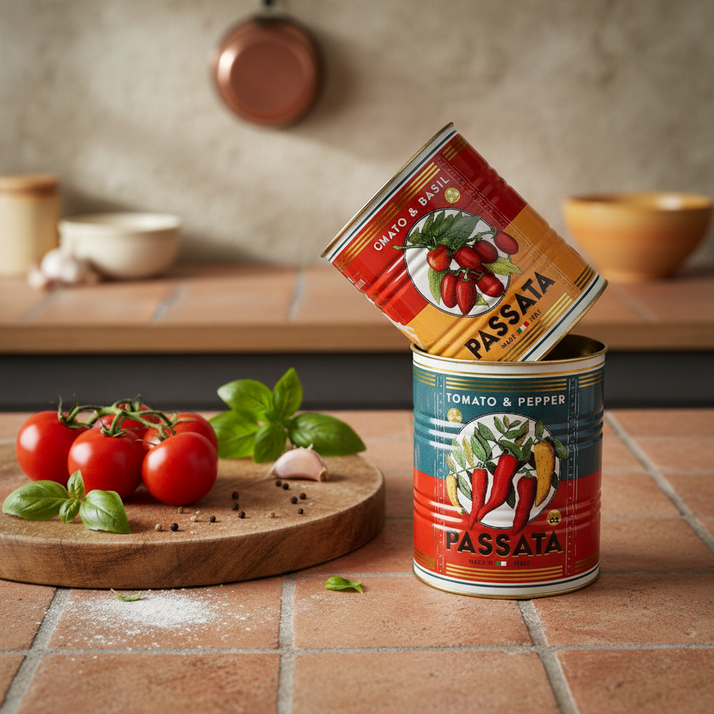 Medium Storage Tins (Set of 2) - Passata
