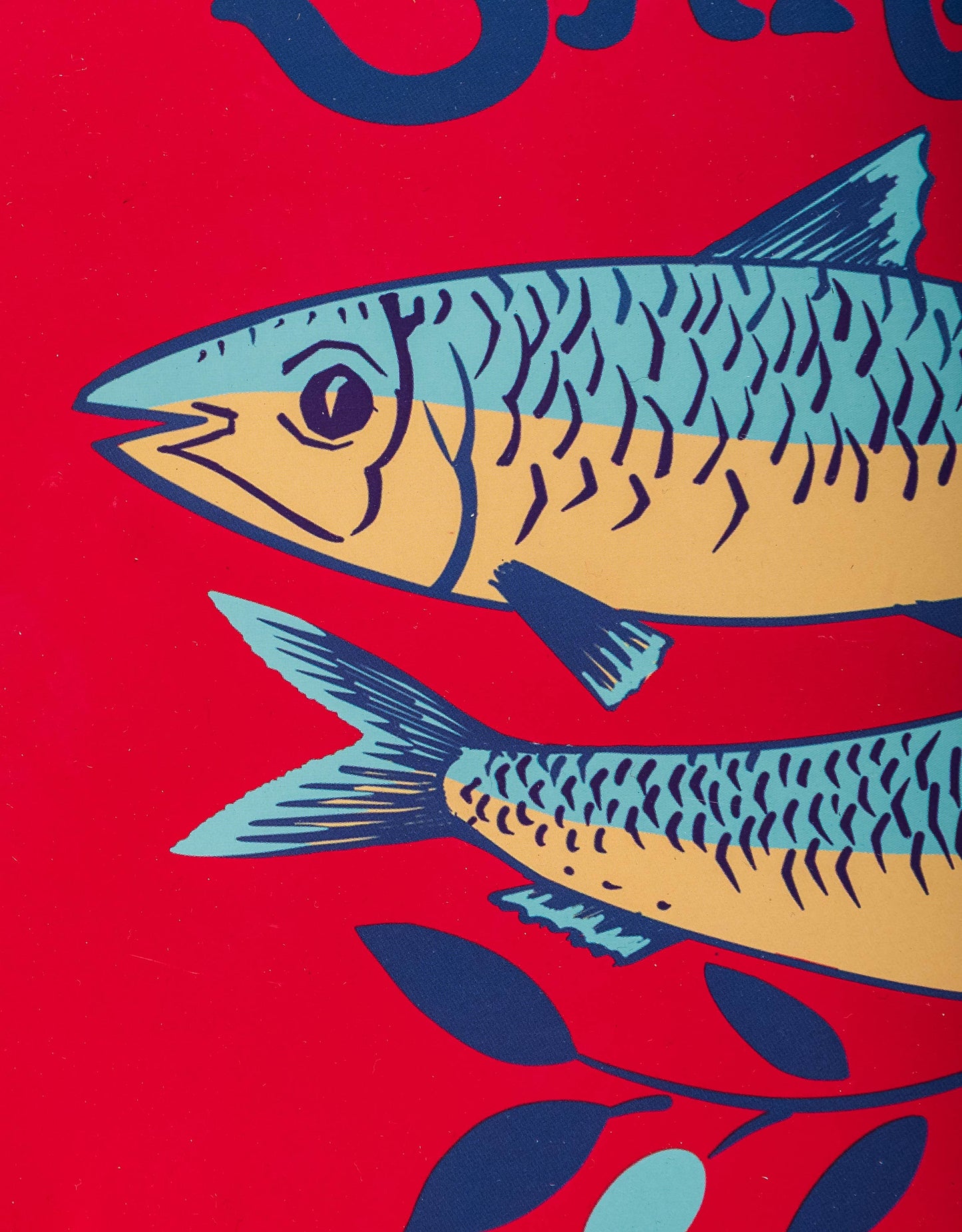 Retro "Sardines Tin" Serving Tray