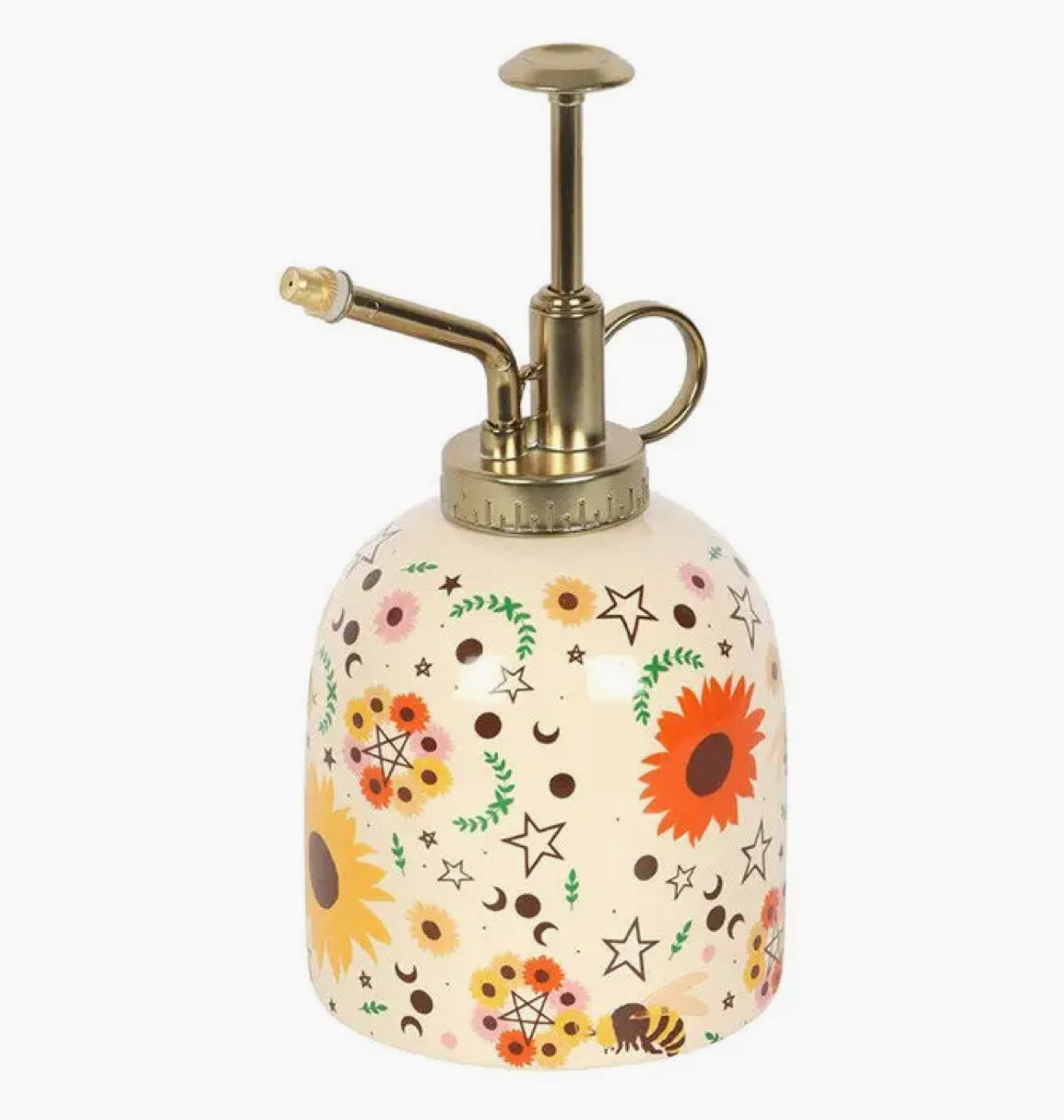 Bee Radiant Print Ceramic Plant Mister