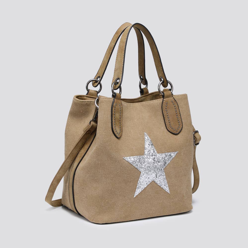 2290 Canvas Star Tote Bag