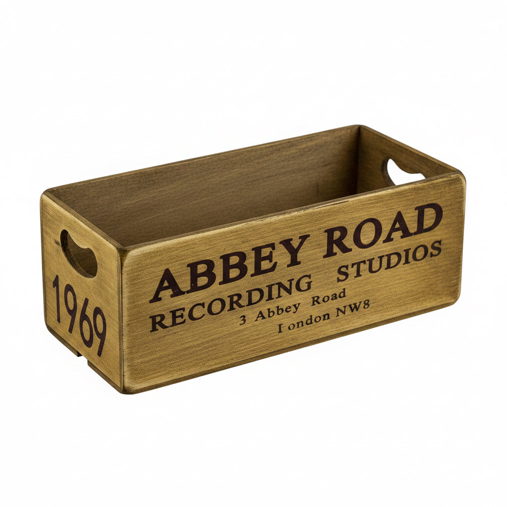 Antiqued "Abbey Road" Wooden Box