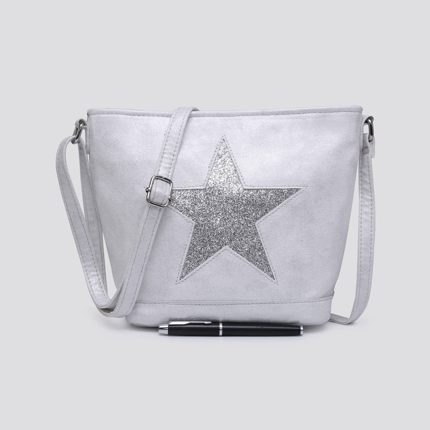 Fabric Star Small Crossbody Bag # 1191: MINT