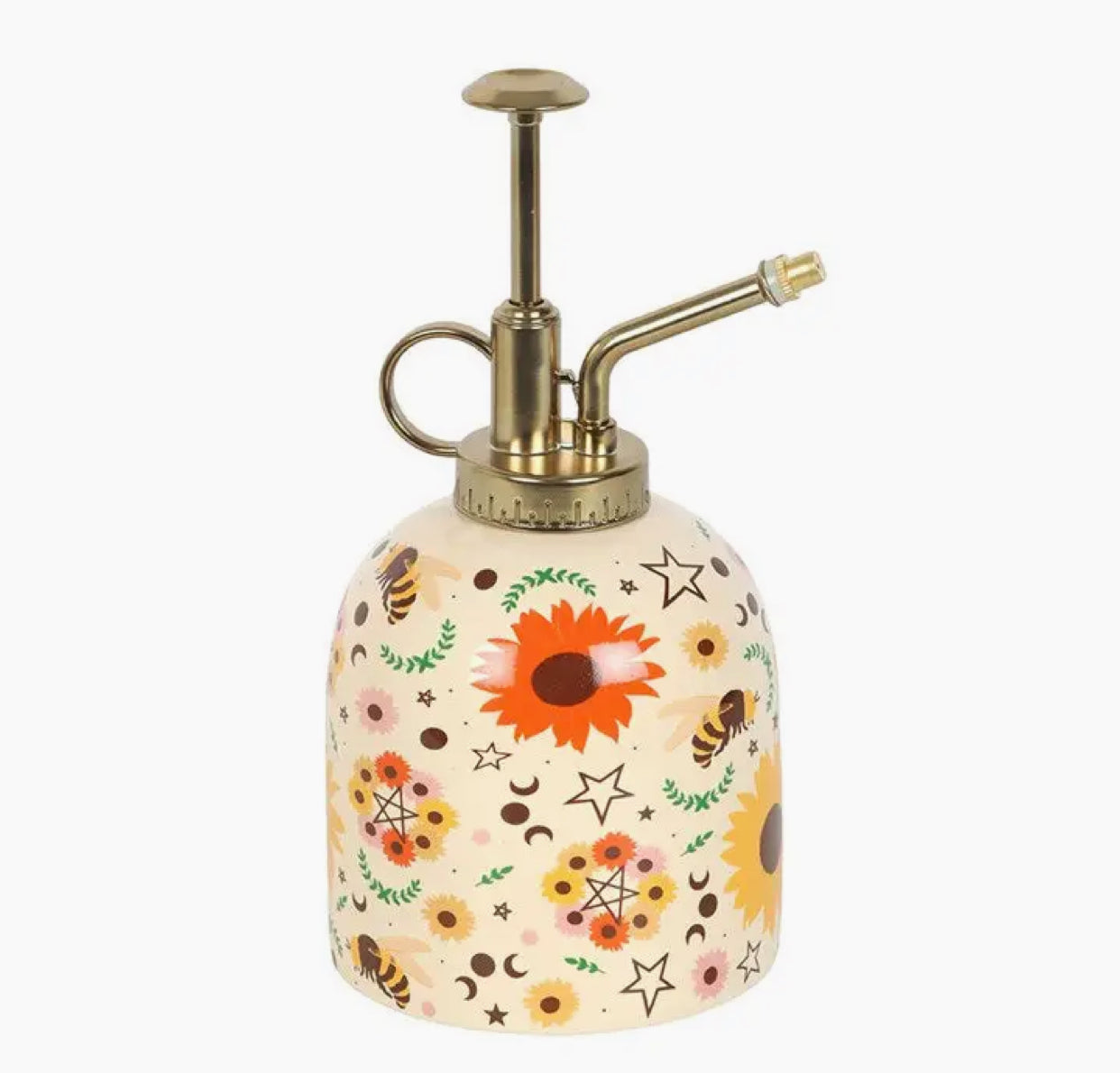 Bee Radiant Print Ceramic Plant Mister