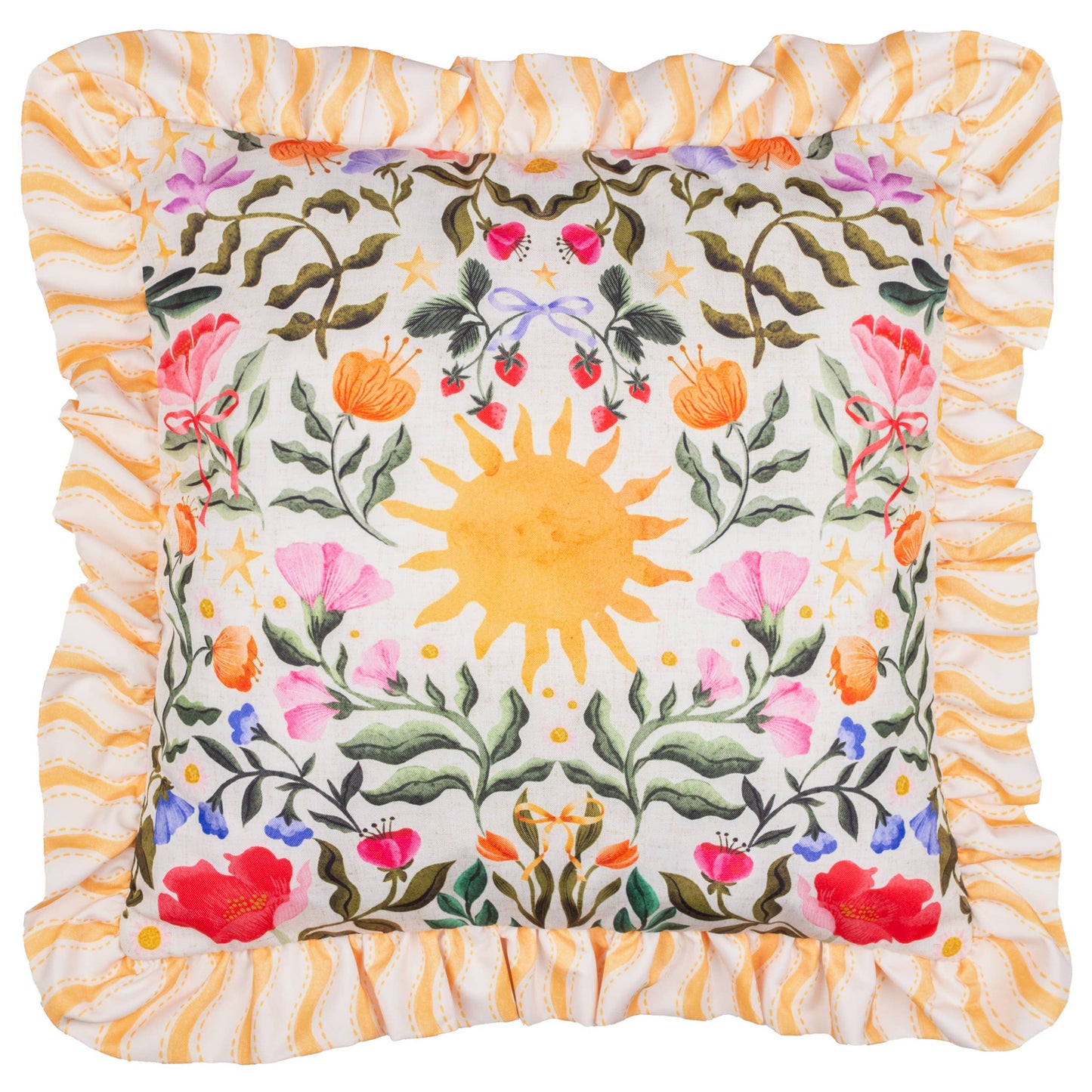 Summer Solstice Outdoor Cushion  - Cover Only.                                       50 x 50cm