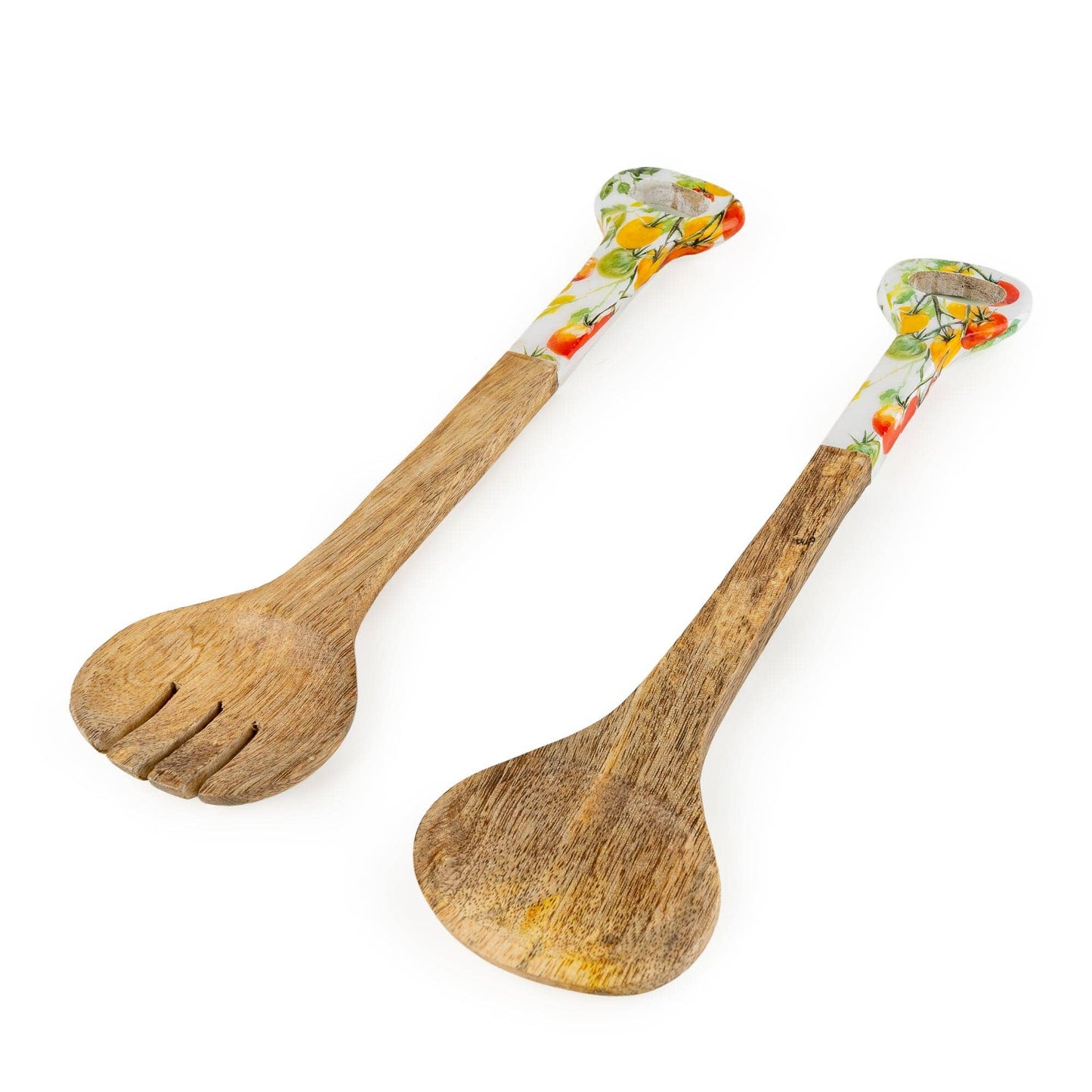 Spoon & Fork Mango Wood - Tomatoes